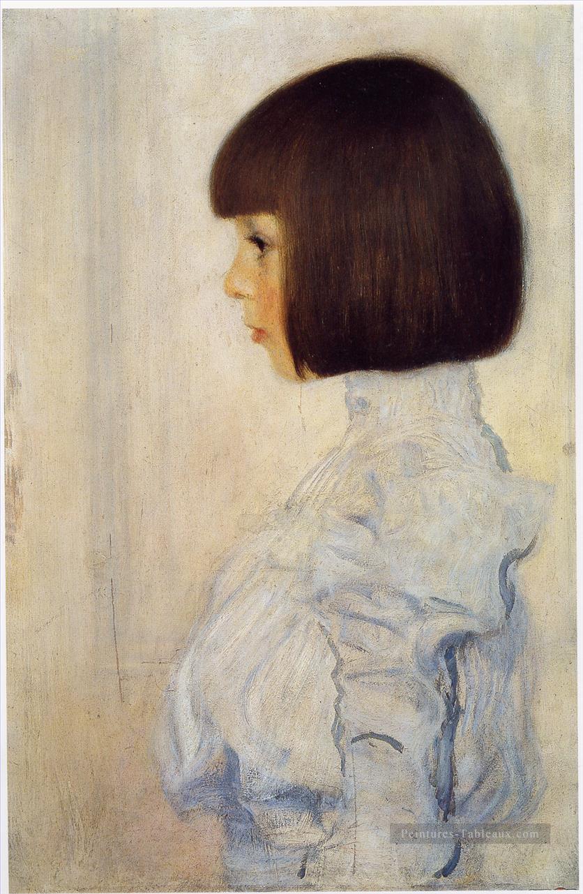 Portrait de Helene Klimt symbolisme Gustav Klimt Peintures à l'huile